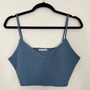 Reformation Blue Tank
